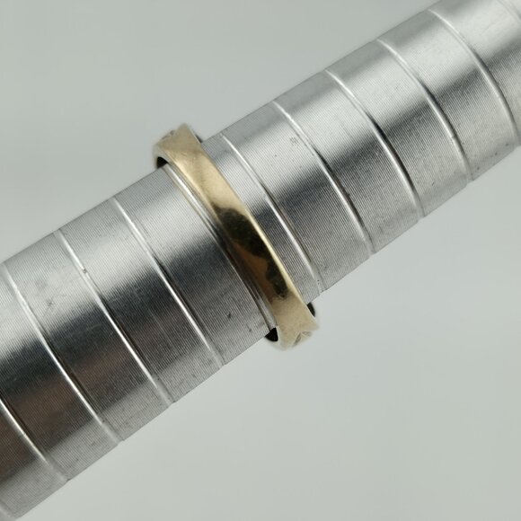 10k Yellow Gold Ring 9 Stones Rainbow Mothers Grandmother Mom Size 6 HOF Vintage - Picture 5 of 15